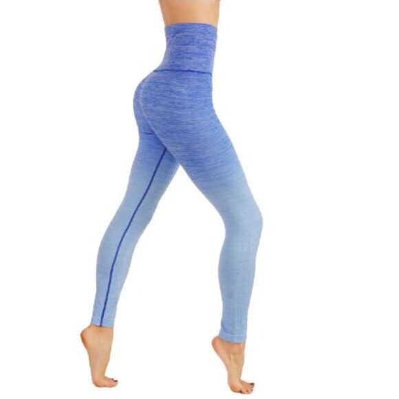 Yelete Pants - NWT Yoga Dry-Fit Ombre Compression Leggings Seamless High Waist Tummy support